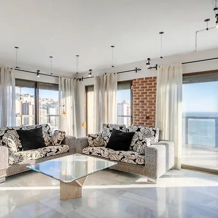 Atico Con Gran Terraza Апартаменты Бенидорм