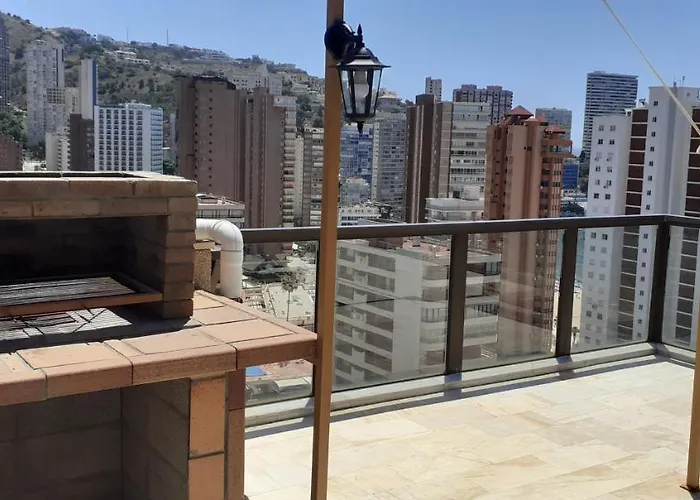 Atico Con Gran Terraza בנידורם